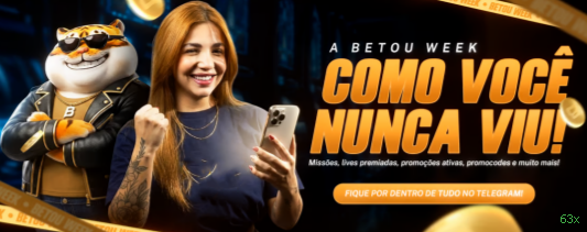 Imagem promocional do cassino online da 63x mostrando jogos ao vivo